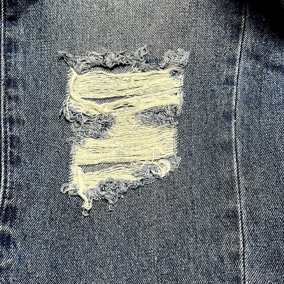 JustFab floral embroidered slim boyfriend size‎ 24 - Picture 5 of 8